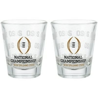 Jenkins Enterprises Wisconsin Badgers Shot Glass with Team Logo at The Bottom